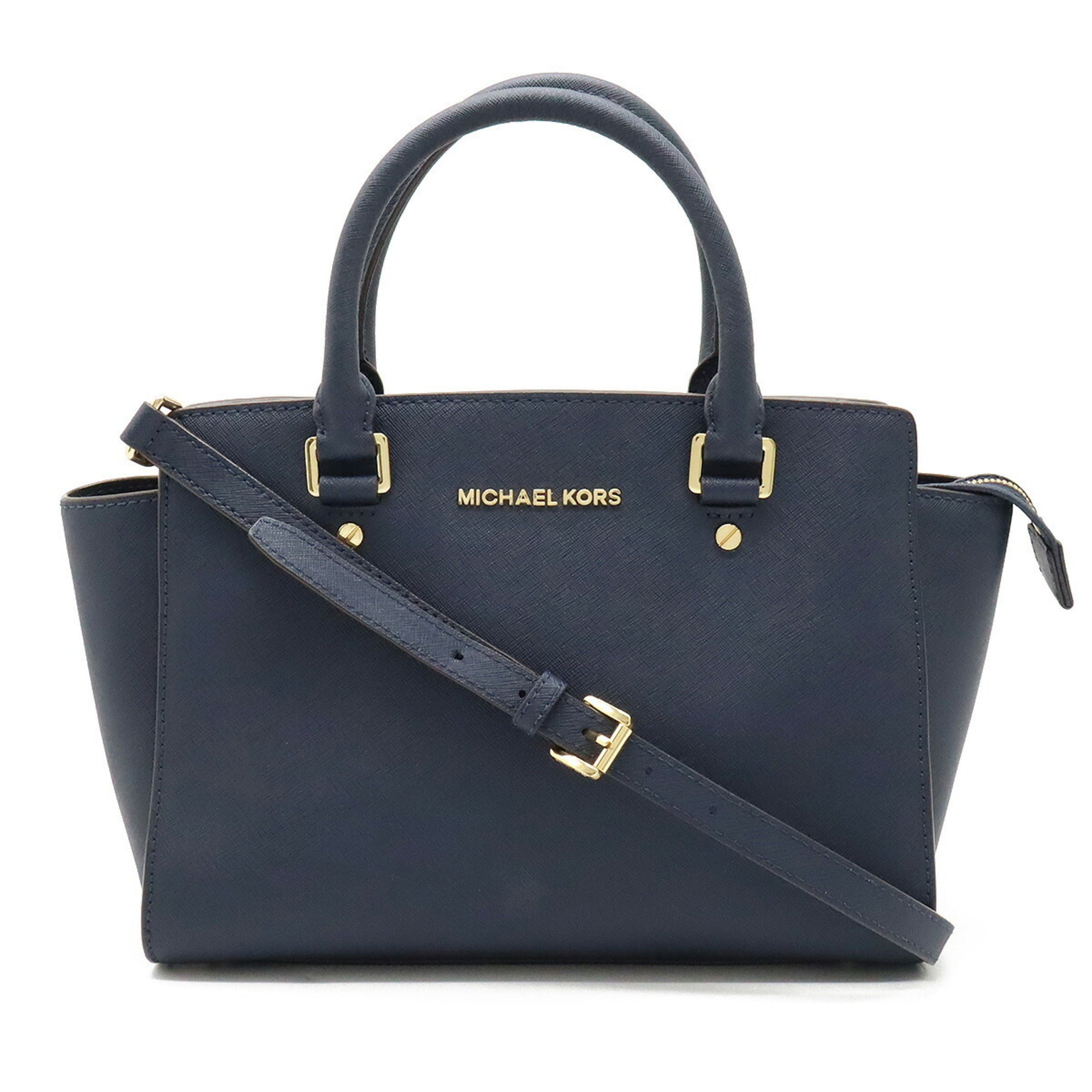 Pre-owned Michael Kors Women Large Shoulder Chain Tote Bag Satchel Purse  Handbag Rose Gold | ModeSens
