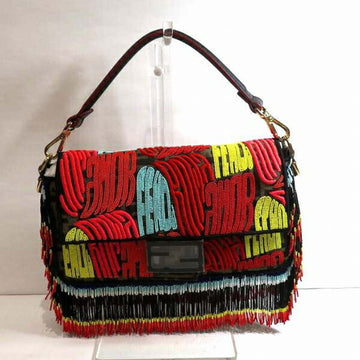 FENDI Embroidered Mamma Bucket 8BR600 A8SX Bag Shoulder Women's Product