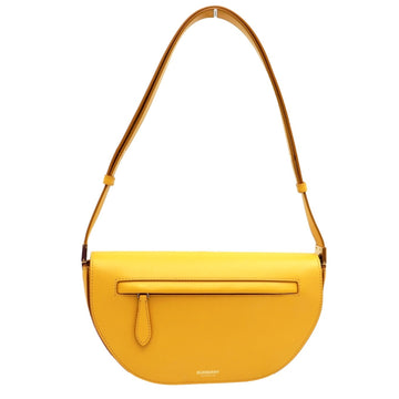 BURBERRY 21AW Olympia Bag Small Leather One Shoulder Isetan Shinjuku Limited Ladies Yellow