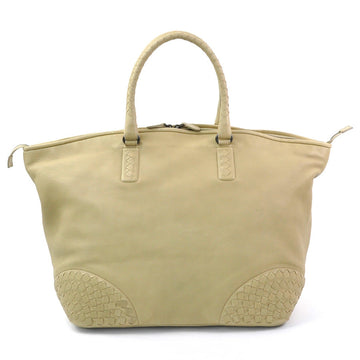 Bottega Veneta Bag Intrecciato Mocha Brown Leather Shoulder Tote Ladies r7287