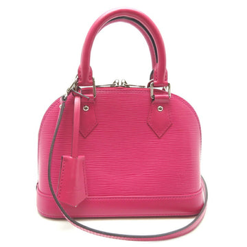 Louis Vuitton Alma BB Women's Shoulder Bag M42048 Epi Hot Pink