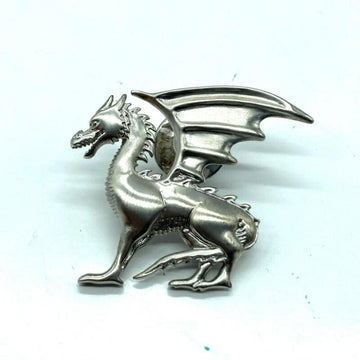 HERMES Dragon Talisman Brooch  Pin Badge
