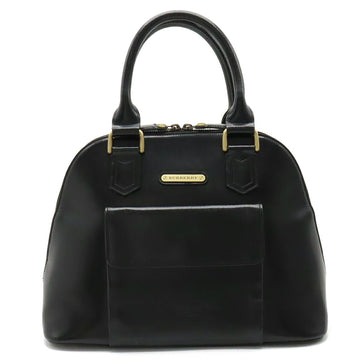 BURBERRY handbag leather black