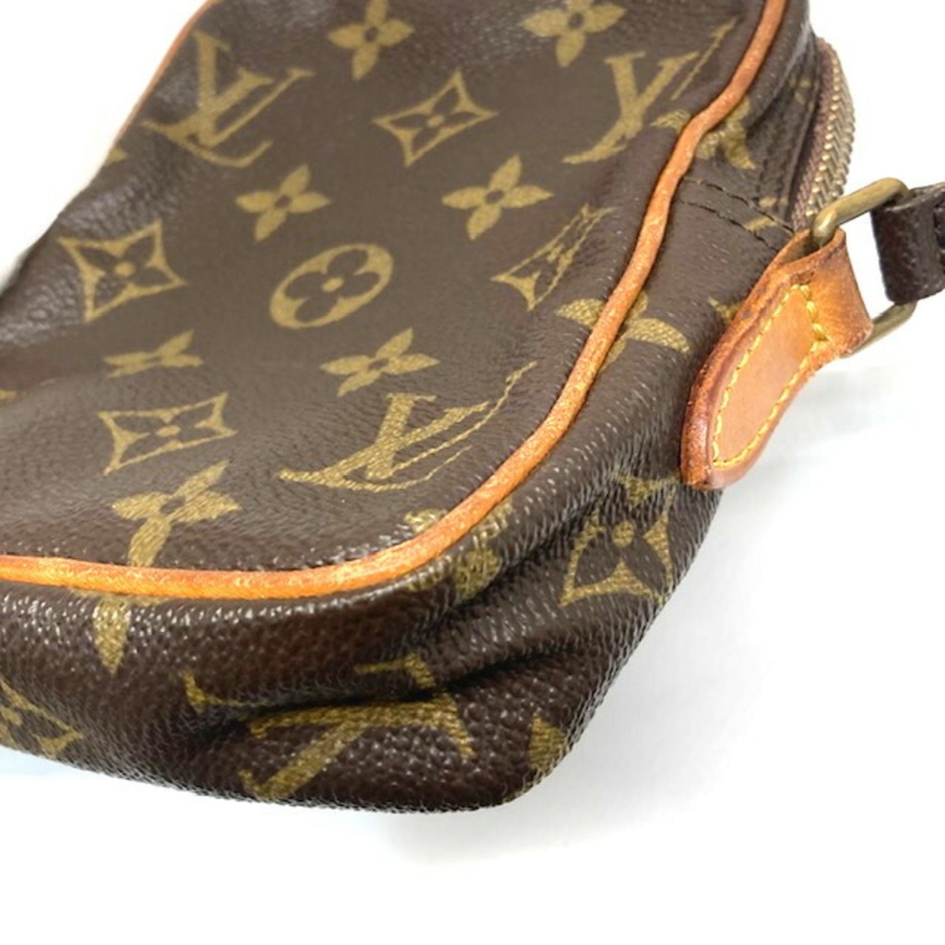 Danube leather mini bag Louis Vuitton Brown in Leather - 31664862