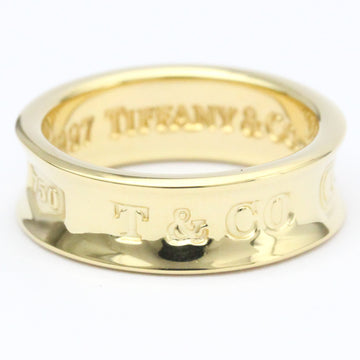 TIFFANY 1837 Ring Yellow Gold [18K] Fashion No Stone Band Ring Gold
