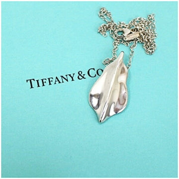 TIFFANY Necklace Leaf Silver 925 &Co Women's Pendant