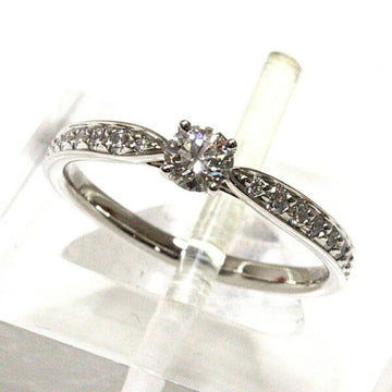 TIFFANY&Co. Harmony Half Circle Diamond Ring PT950/Diamond No. 9 D0.21ct Platinum