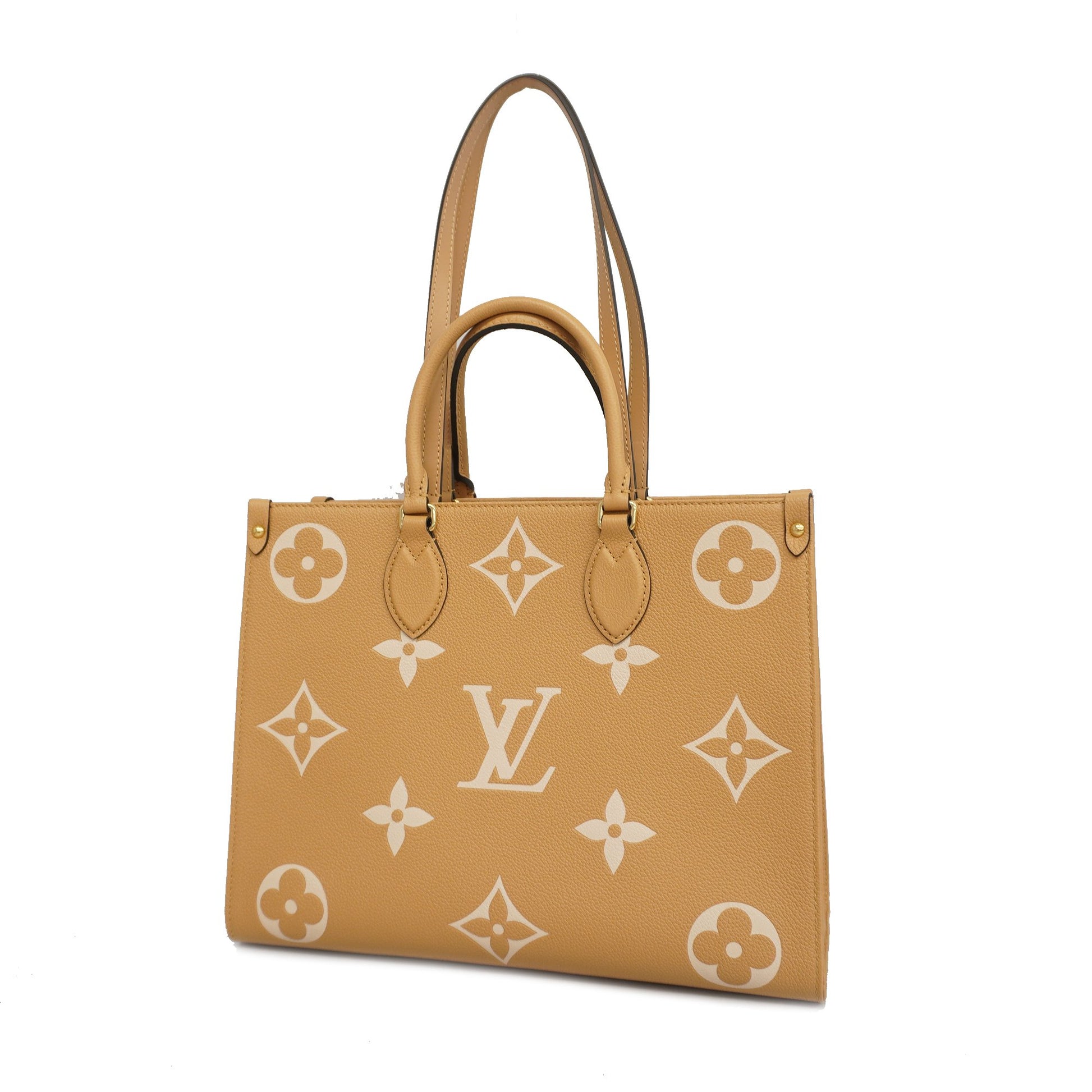Louis Vuitton Onthego mm Empreinte Beige Tote Bag