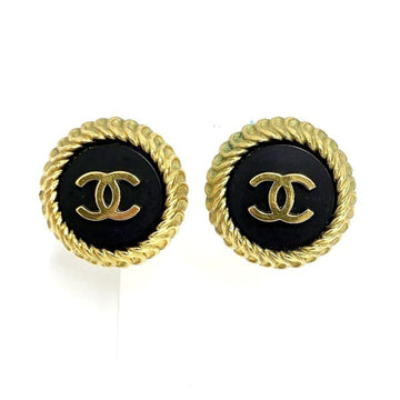 CHANEL Coco Mark Round 95P Brand Accessories Earrings Ladies