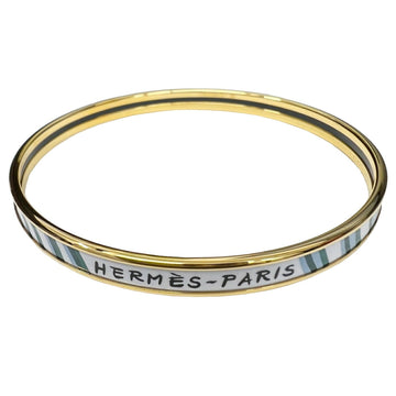 Hermes Uni UNI Bangle Bracelet Logo Multicolor Gold Women's Men's New Current