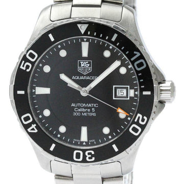 TAG HEUERPolished  Aquaracer Calibre 5 Steel Automatic Watch WAF2110 BF565451