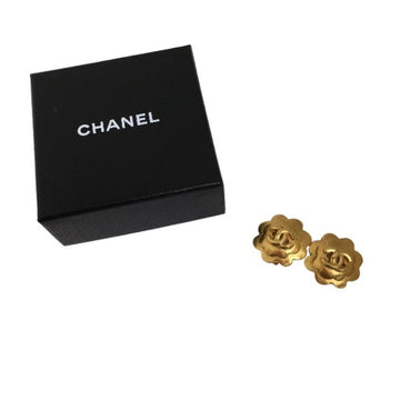CHANEL earrings 96P gold