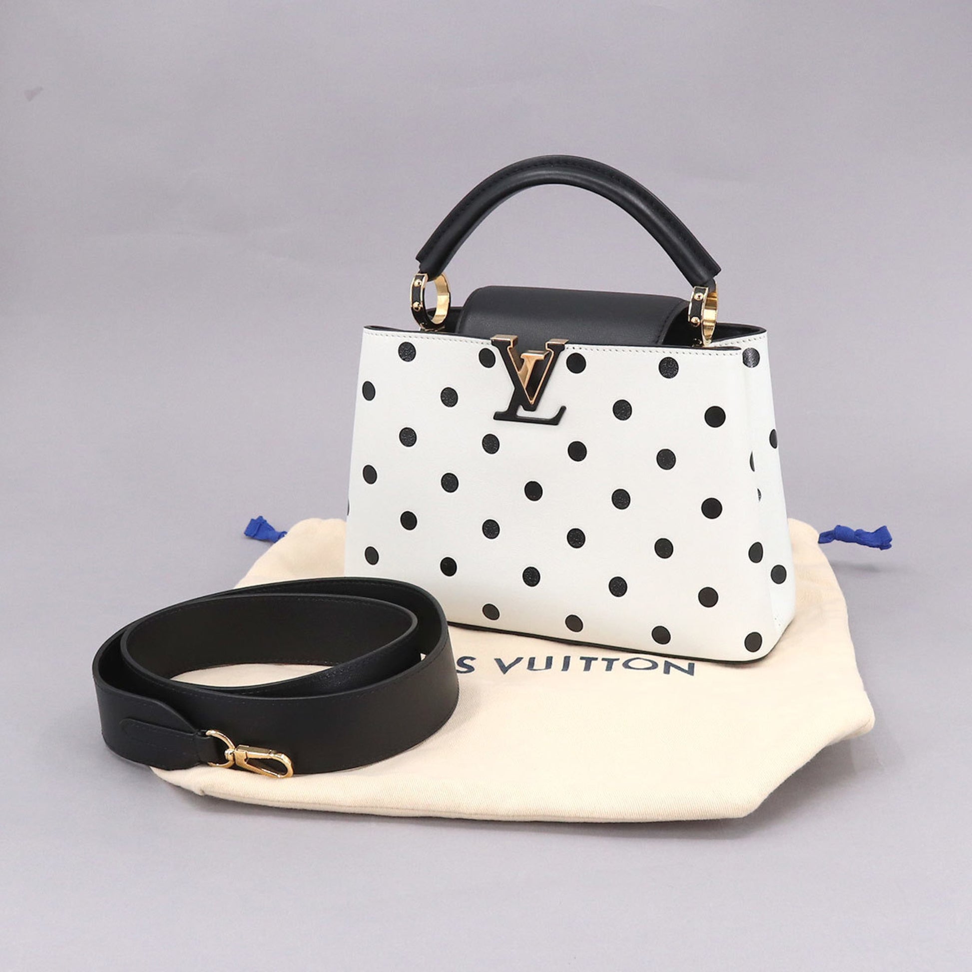 Louis-Vuitton-Capucines-BB-2Way-Bag-White-Black-M20373 – dct