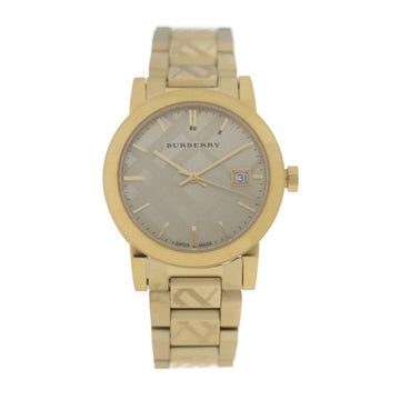 BURBERRY THE CITY watch BU9145 stainless steel gold