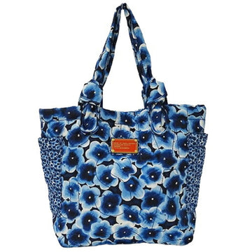 MARC BY MARC JACOBS Marc by Jacobs Bag Women's Brand Tote Handbag Nylon Blue Flower Quilting
