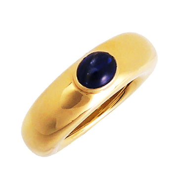 CHAUMET Anaud Sapphire Women's Ring K18 Yellow Gold No. 14 Blue