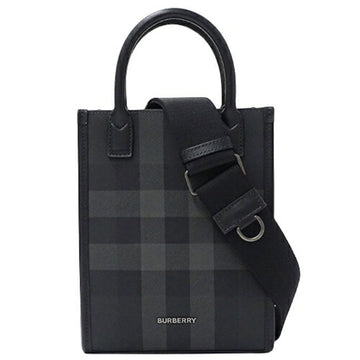 BURBERRY bag Lady's handbag shoulder 2way black