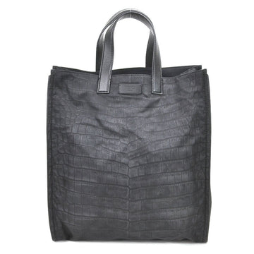 FENDI handbag tote bag nylon / leather black ladies