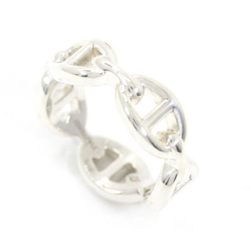 HERMES Ring Chaine d'Ancle Enchene PM Silver 925 Ag925  #53 Men's Women's
