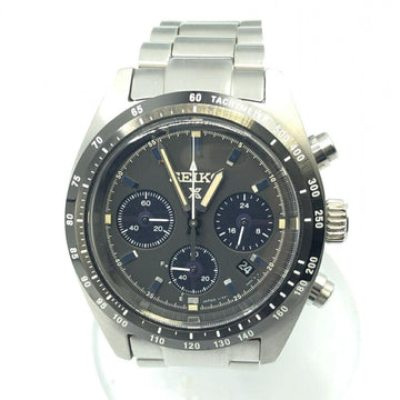 SEIKO Prospex Speed Timer Watch V192-0AF0 Black Dial