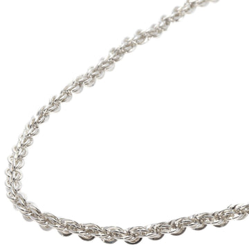 TIFFANY Twist Rope Large Necklace Silver Women's &Co.