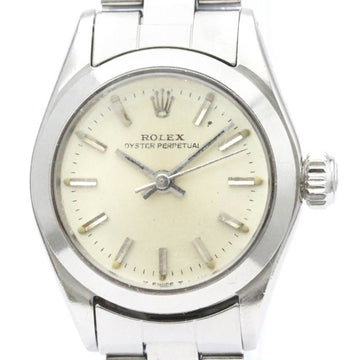 ROLEXVintage  Oyster Perpetual 6618 Steel Automatic Ladies Watch BF557750