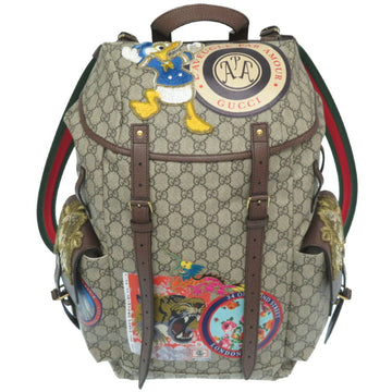 Gucci Disney Collaboration Neo Vintage GG Supreme 460029 Rucksack Daypack Donald Duck Bag