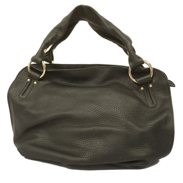 CELINEAuth  Bittersweet Handbag Women's Leather Handbag Black