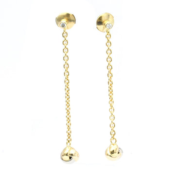 CARTIER Trinity De  Diamond Pink Gold [18K],White Gold [18K],Yellow Gold [18K] Drop Earrings Gold