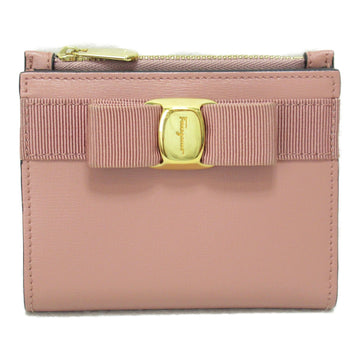 SALVATORE FERRAGAMO wallet Pink leather