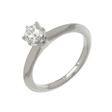 TIFFANY&Co. Solitaire Diamond 0.36ct I/VS1/3EX No. 8 Ring Pt Platinum