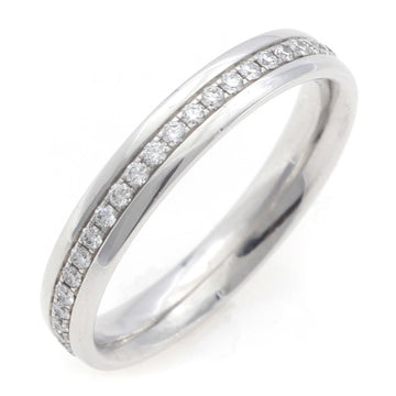 TIFFANY & Co.  K18WG Ring No. 6.5 Metro Full Circle Eternity Diamond Silver Ladies 18K K18 White Gold