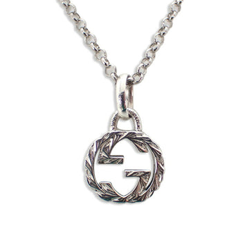 GUCCI 925 Interlocking G Pendant Necklace
