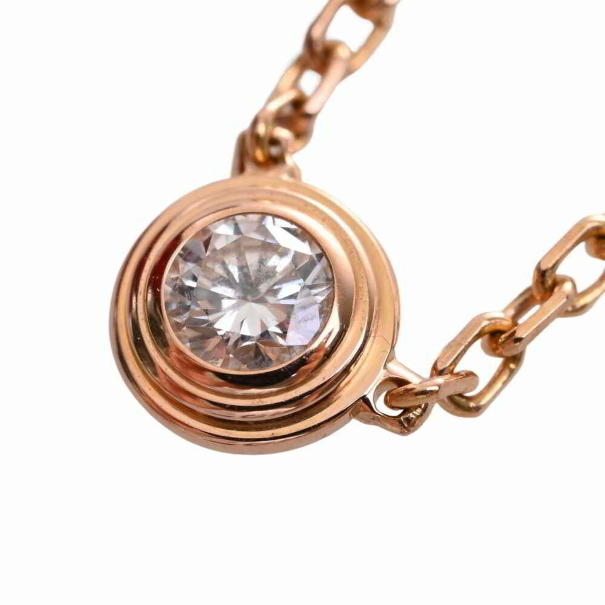 CRB7224550 - Amulette de Cartier necklace, XS model - Rose gold, malachite,  diamond - Cartier
