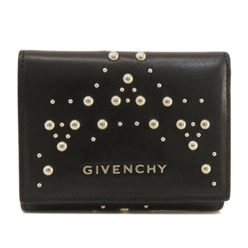 GIVENCHY Studded Bifold Wallet Leather Women's