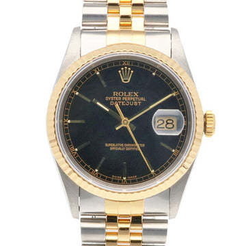 ROLEX Datejust Oyster Perpetual Watch Stainless Steel 16233 Automatic Men's