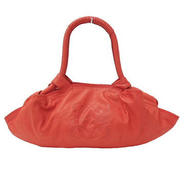LOEWE Bag Ladies Brand Handbag Leather Nappa Aire Red