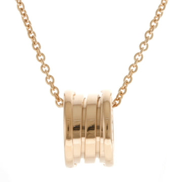 Bvlgari Be Zero One Necklace 18K K18 Pink Gold Women's