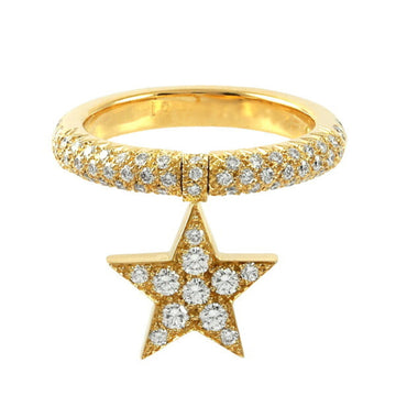 CHANEL Comet K18YG Yellow Gold Ring