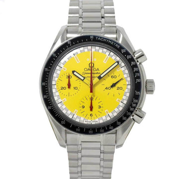 OMEGA Speedmaster Racing Schumacher Limited 3510 12 Chronograph Men's Watch Yellow Dial Automatic
