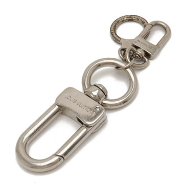 LOUIS VUITTON Anokle Muskton XL Keychain Keyring Charm Metal Silver Color M65053