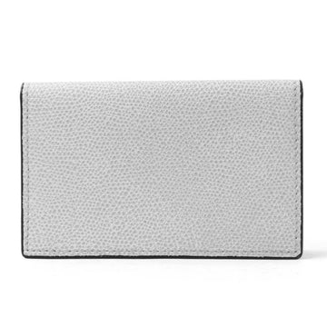 VALEXTRA Card Case Business Holder Leather Light Gray Unisex