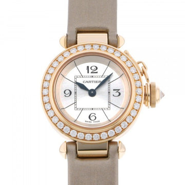 CARTIER Pasha WJ124026 silver dial watch men's
