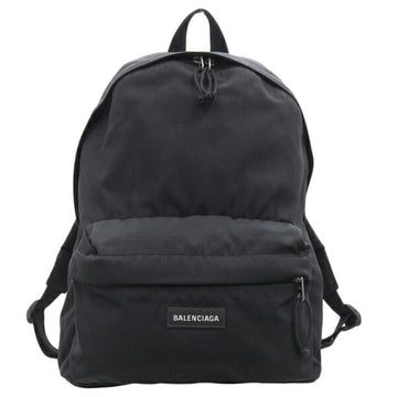 BALENCIAGA Nylon Explorer Backpack Rucksack 503221 Black Women's