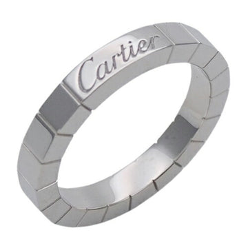 CARTIER Ring Women's 750WG Raniere White Gold #49 Approximately No. 9 Polished