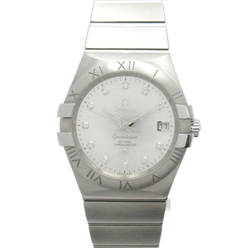 OMEGA Constellation Co-Axial 11P Diamond Wrist Watch Wrist Watch 123.10.35.20.52.001 Mechanical Automatic Silver Sta 123.10.35.20.52.001