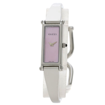 Gucci 1500L Square Face Watch Stainless Steel Ladies