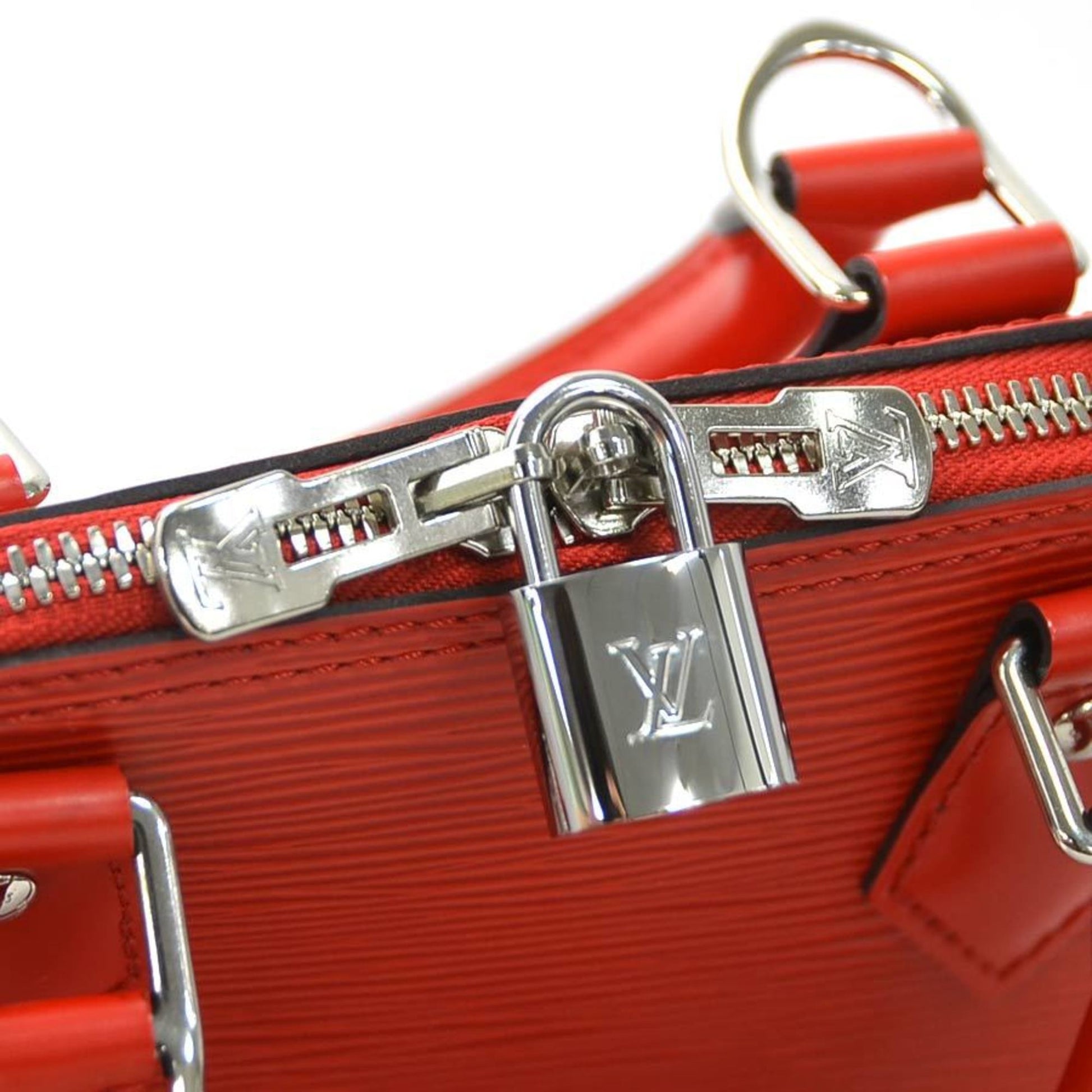 Louis Vuitton Handbag Shoulder Bag 2Way Epi Alma BB Coquelicot (Red) Leather Women's M41160