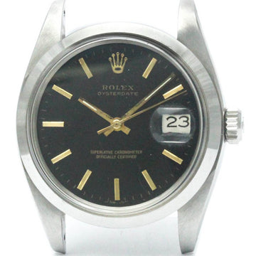 ROLEXVintage  Oyster Perpetual Date 1500 Automatic Mens Watch Head Only BF568314