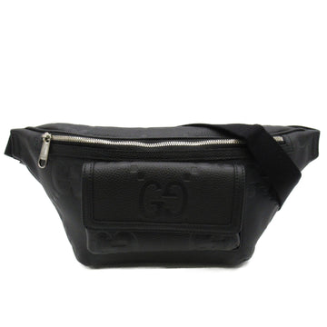 GUCCI Waist bag Black leather 645093AABY71000100